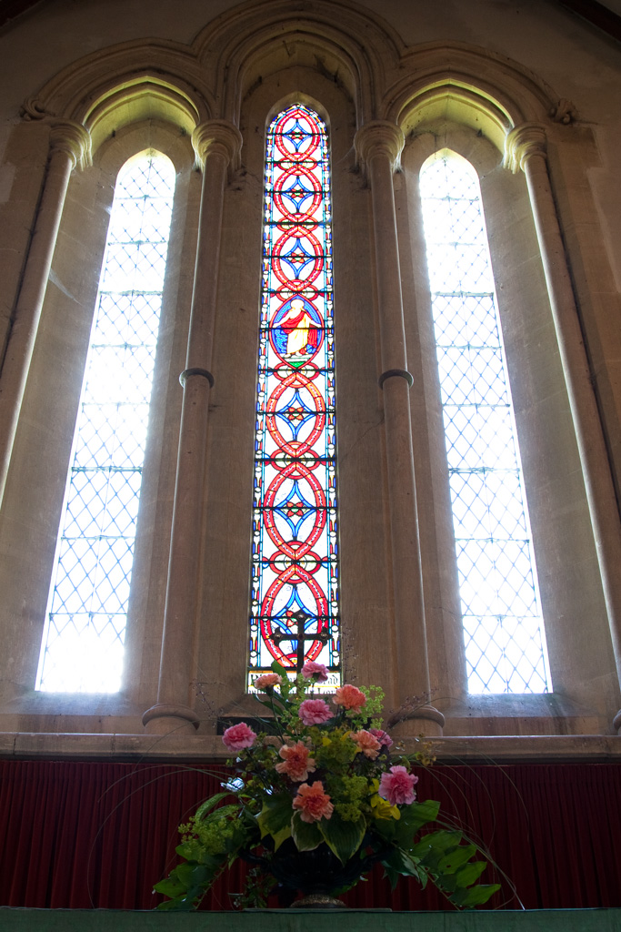 Stained glass windows